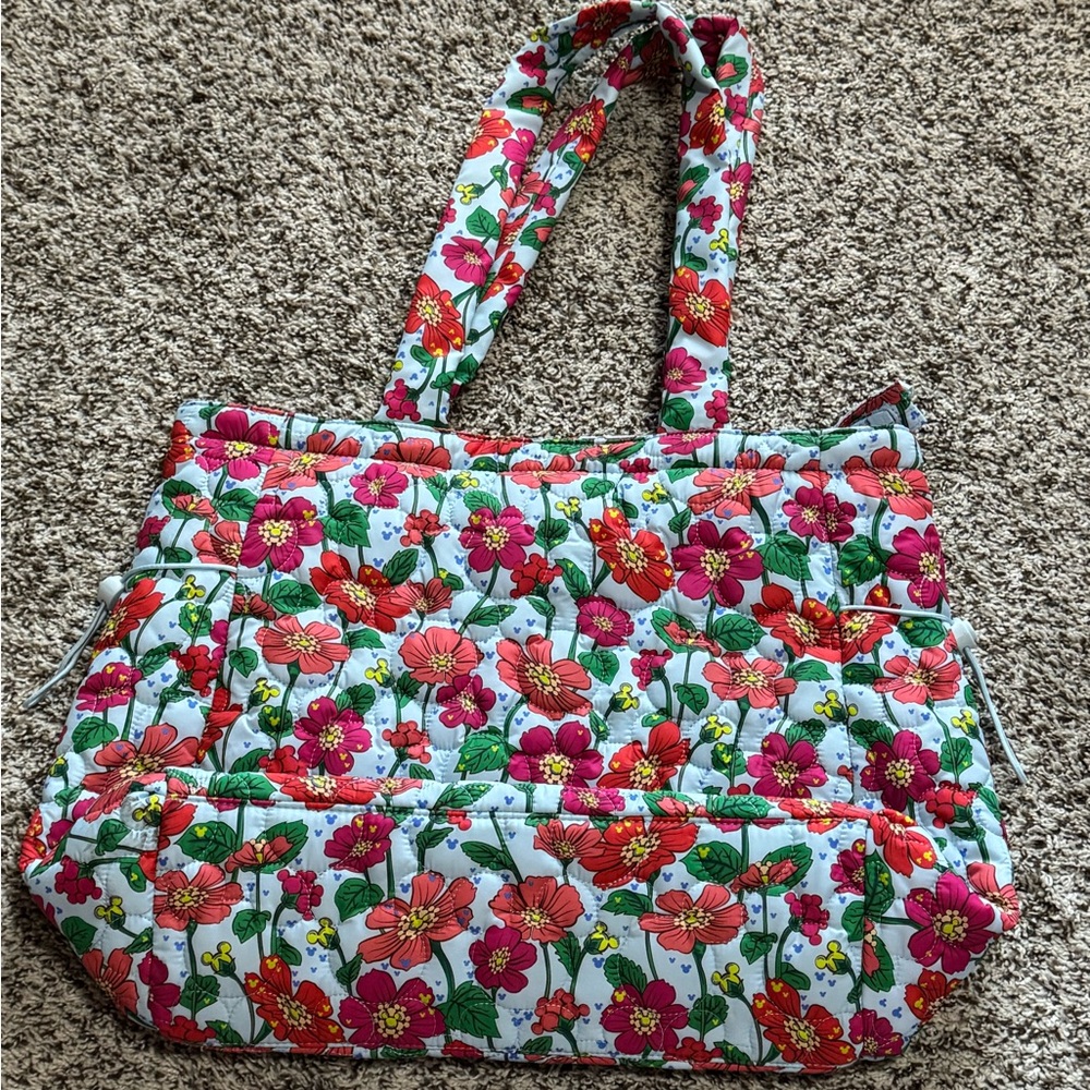 Vera Bradley Featherweight “Mickey Meadow” Large Tote